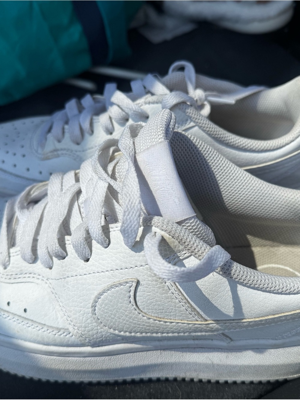 Nike White Women's Low-Top Athletic Sneakers